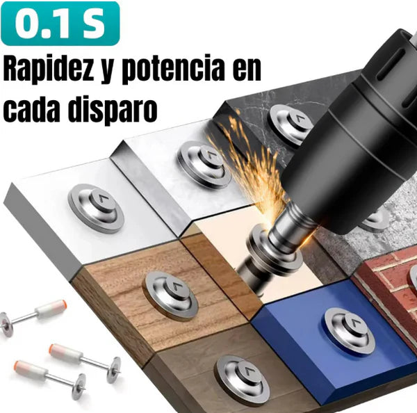 Pistola perforadora fulminante: potencia industrial en tus manos